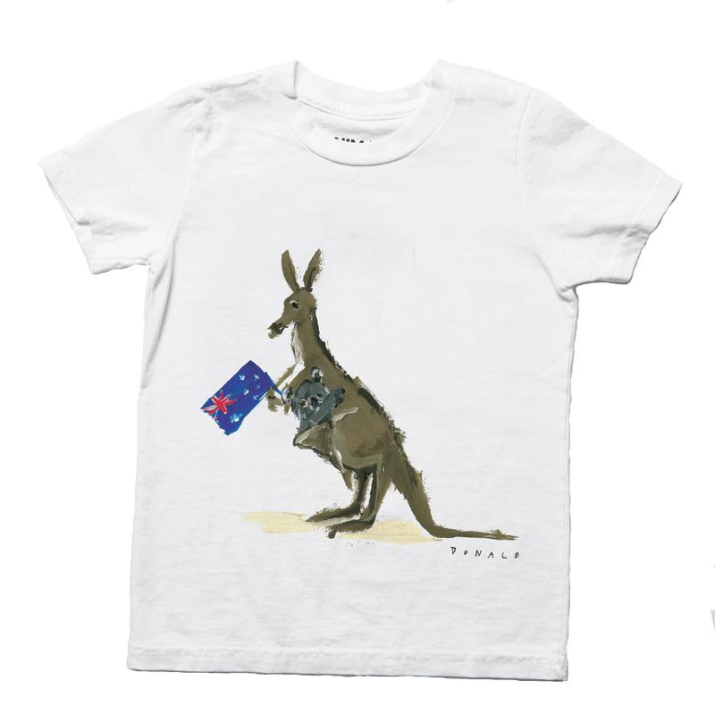Drawbertson x Animalia Australia Kid Tee