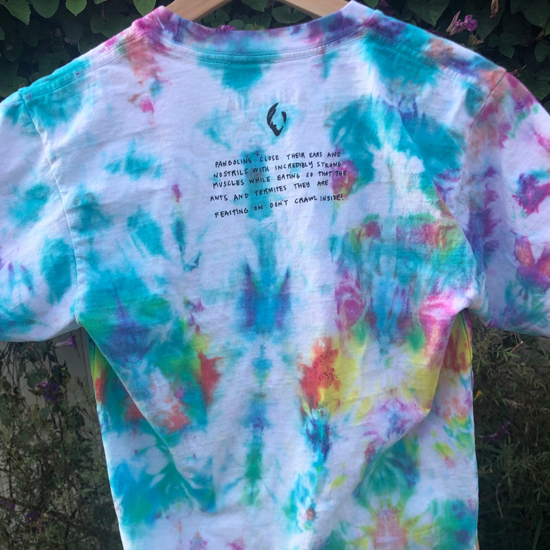 Pangolin Tie-Dyed Tee (Small Classic)