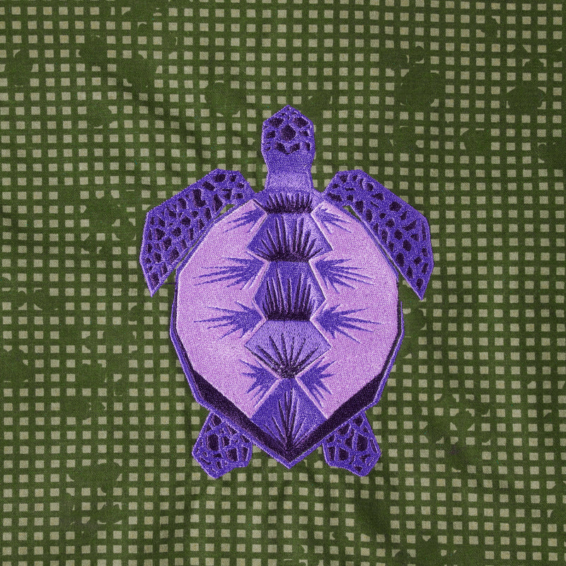 Sea Turtle Embroidered Jacket (XS/S)